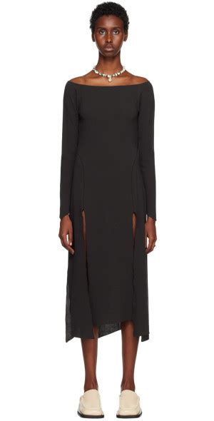 Paloma Wool Brown Alfalfa Midi Dress