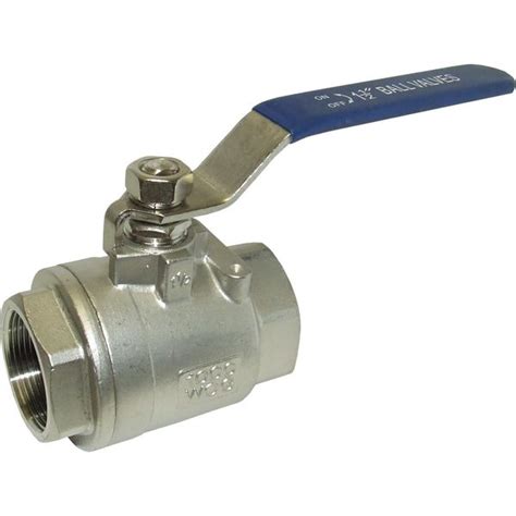 Stainless Ball Valve 1 12 Bsp Female