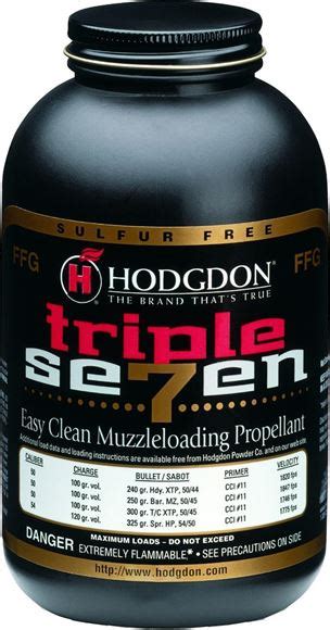 Hodgdon Triple Seven Gun Powder Fffg Muzzleloading Granular Lb