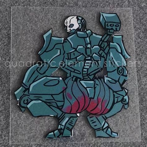 Cyberpunk 2077 Edgerunners Sticker Adam Smasher Etsy Uk