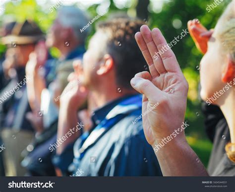 873 Scout Salute Images, Stock Photos & Vectors | Shutterstock