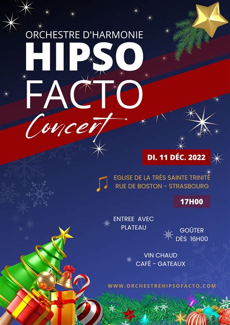 Concert De No L Orchestre D Harmonie Hipso Facto