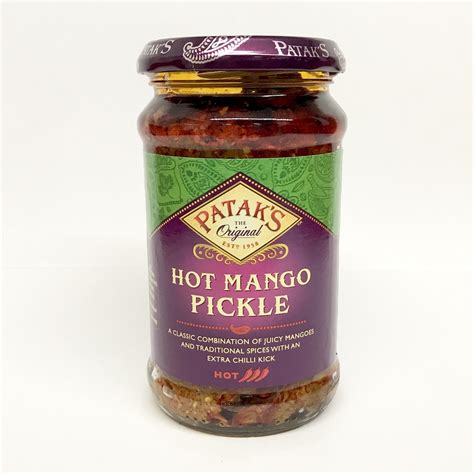 PATAK S Hot Mango Pickle 283g Wah Hing