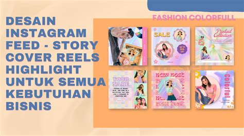 Murah Desain Konten Feed Instagram Social Media Story Reels Copywriting Posterbannerdst Canva