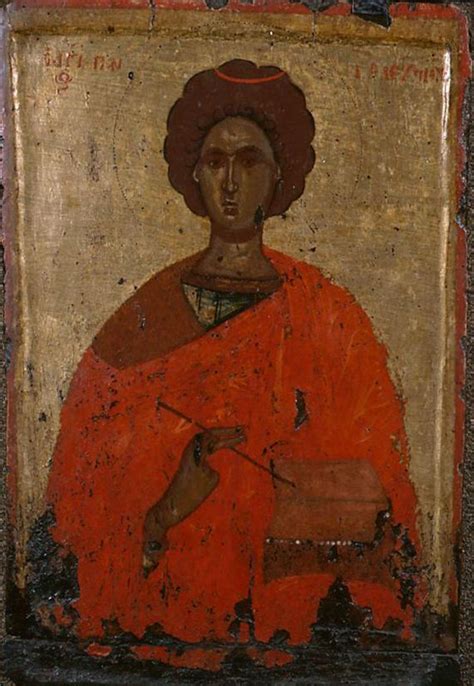 Великомученик Пантелеимон: иконы и фрески | Милосердие.ру | Byzantine ...