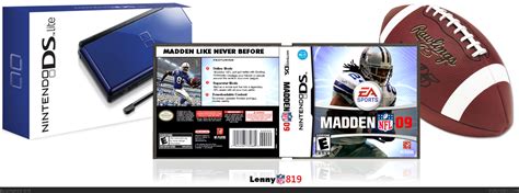 Viewing full size Madden NFL 09 box cover