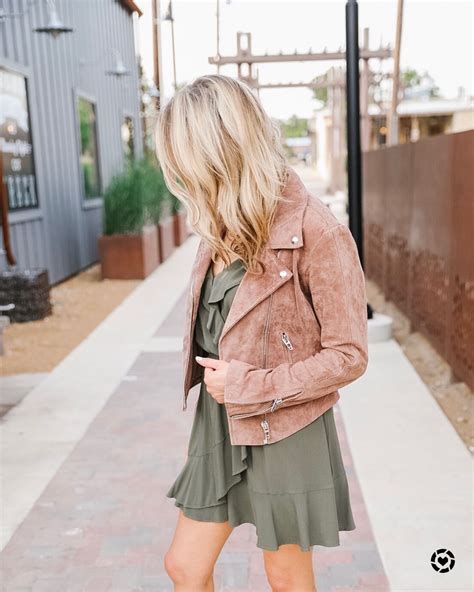 Coffee Bean Suede Moto Jacket Perfect For Fall Style