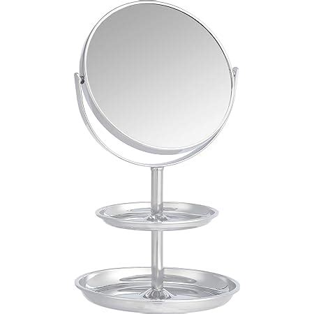 Miroir Maquillage De Table Fois Grossissant Double Face Miroir