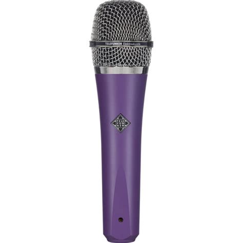 Purple Sparkly Microphone