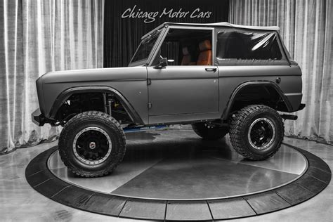 Used 1968 Ford Bronco Suv 50l V8 Coyote Swap Incredible Build