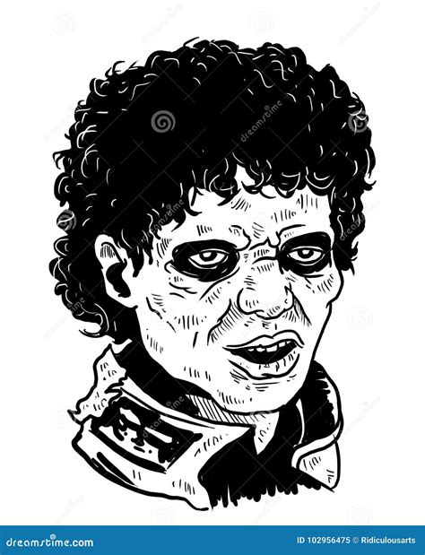 Michael jackson zombie editorial image. Illustration of bird - 102956475