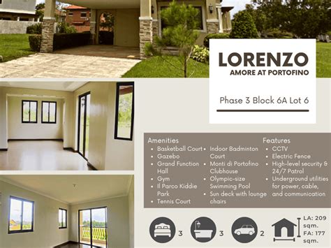 Lorenzo Amore Portofino Ready Home House For Sale Daang Hari Alabang