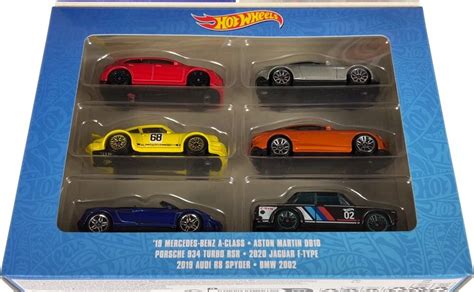 Hot Wheels European Car Box Set