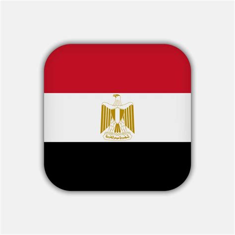 Egypt flag, official colors. Vector illustration. 10794836 Vector Art ...