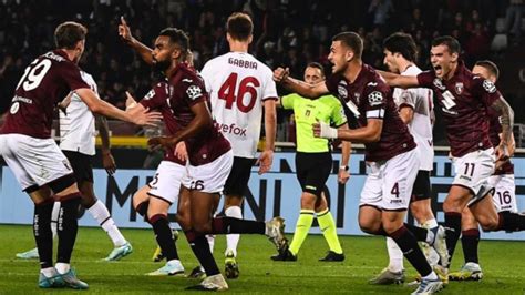 Torino Milan Le Pagelle E Il Tabellino Della Partita