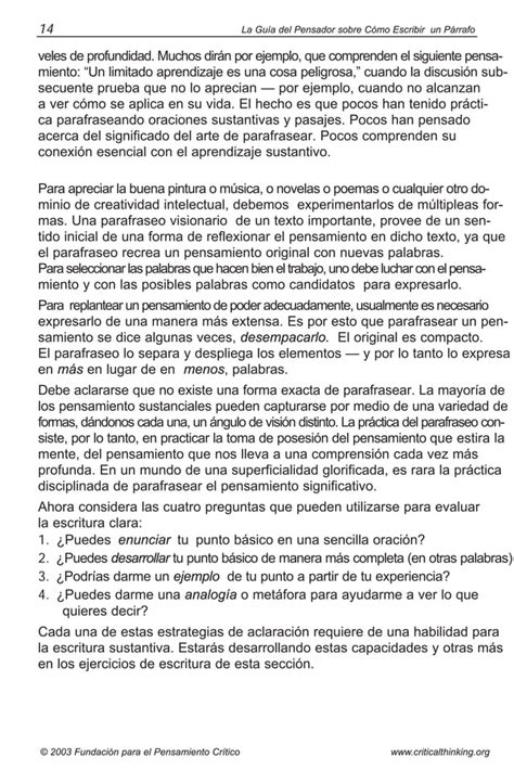 Cómo escribir un parrafo PDF