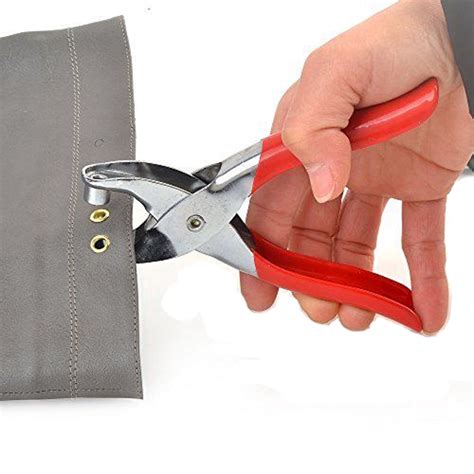 Eyelet Setting Plier Grommet Button Leather Cloth Shoe Bag Belt Setter