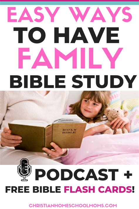 CHM114: Easy Ways to Have Family Bible Study - Christian Homeschool ...