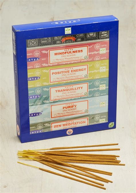 Display Gift Box Satya Nag Champa Incense Sticks G Satya Nag Champa