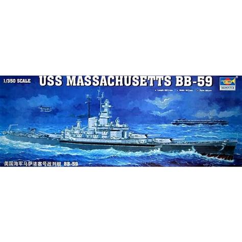 Trumpeter Uss Massachusetts Bb