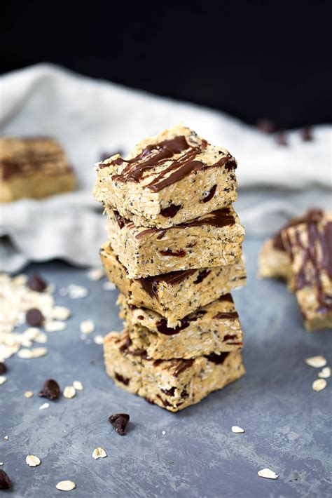 Coconut Chocolate Peanut Butter Protein Bars Ambitious Kitchen