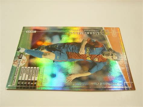 Panini WCCF 2006 07 CRA Lionel Messi No 19 FC Barcelona La Liga World