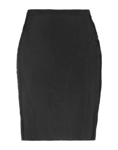 Antonio Berardi Black Knee Length Skirt