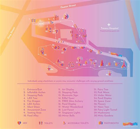 Timaru Map for Illuminate Event | Illuminate