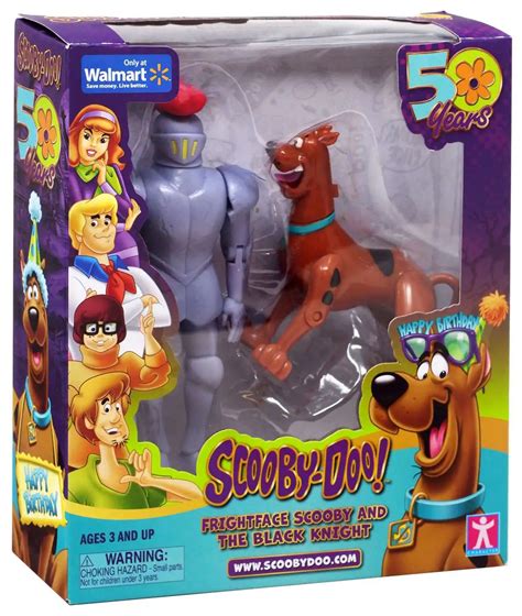 Scooby Doo 50 Years Frightface Scooby The Black Knight Exclusive Action