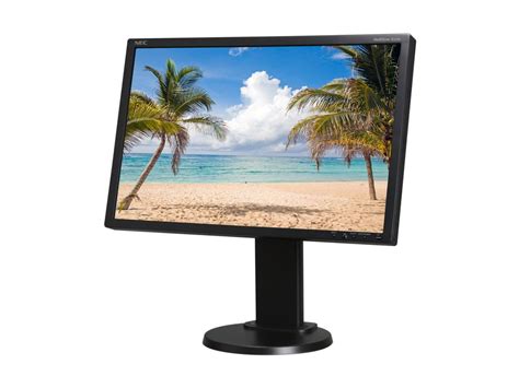 NEC Display Solutions E222W BK Black 22 5ms Height Pivot Tilt Swivel