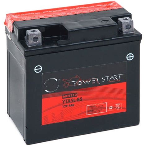 Batterie YT5L-BS / YTX5L-BS 12V 4Ah