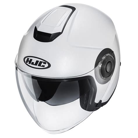 Hjc I40 Helmet White HJC-168729-PW Jet Helmets | MotoStorm