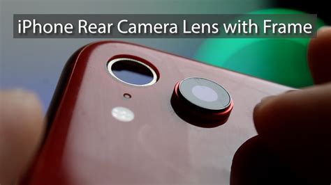 Iphone Rear Camera Lens With Frame 📱 Repair Youtube