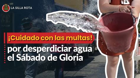 Cuidado Estas Son Las Multas Por Desperdiciar Agua El S Bado De