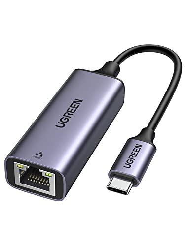 UGREEN Adaptateur USB C Vers Ethernet Gigabit RJ45 Vers Thunderbolt 3