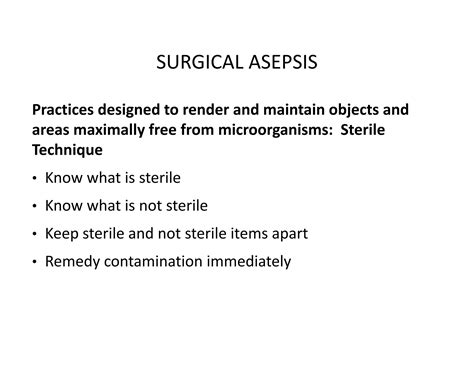 Asepsis and Aseptic Techniques.pdf | First Aid | Injuries 