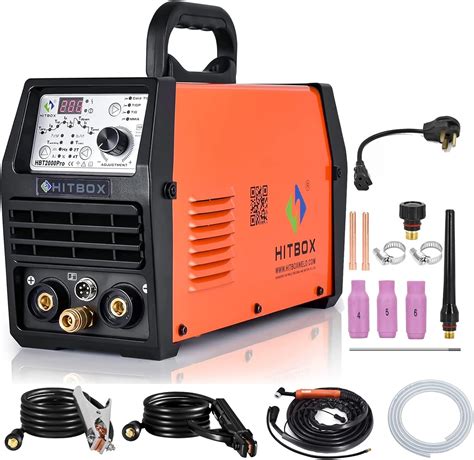 HITBOX 200A TIG Welder With Pulse TIG/Cold TIG/DC TIG/STICK 4 In 1 ...