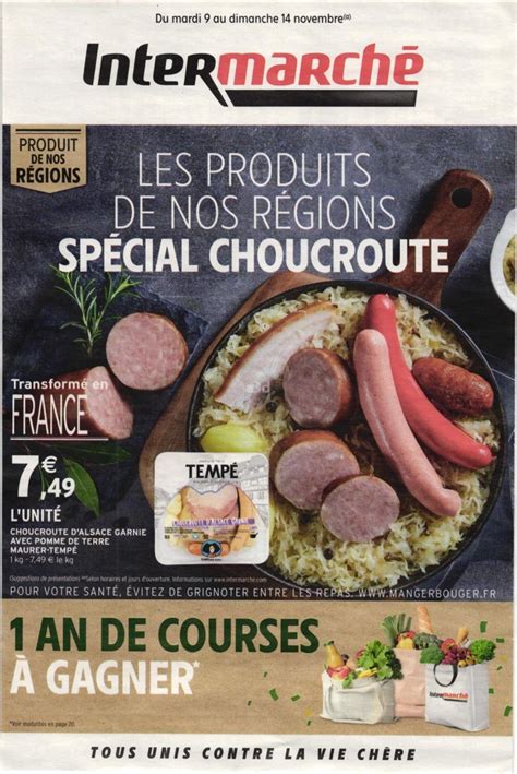 Intermarche Les Produits De Nos Regions Special Choucroute