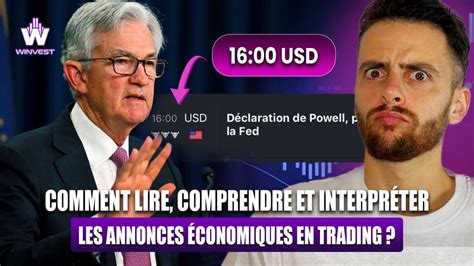 Tout savoir sur les annonces économiques en trading YouTube