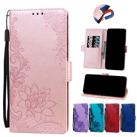 Lace Leather Flip Case For Xiaomi Redmi A3 13c 12c 11a A1 A2 Note 13 12