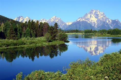 Majestic Vista At Oxbow Oxbow Bend Snake River Moran Flickr