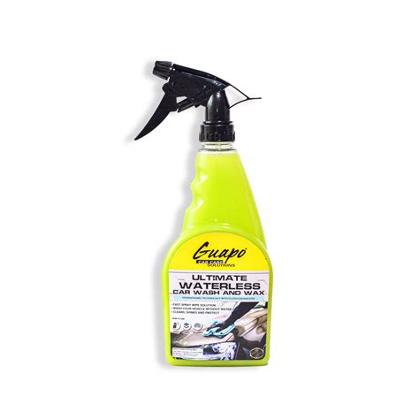 Guapo Waterless Car Wash And Wax Spray Ml Care By Ejd Shopee