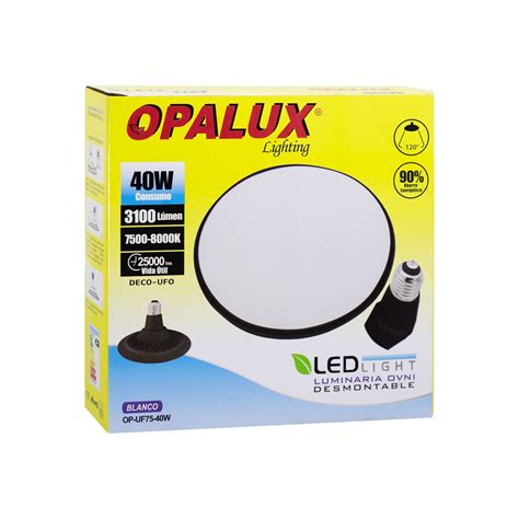 Luminaria Ovni Desmontable W Op Uf W Opalux Mihaba