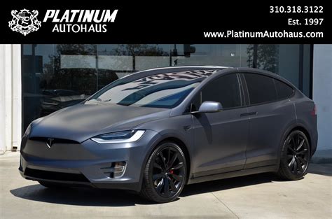 Tesla Model X Matte Black Discover 4 Videos 70 Images