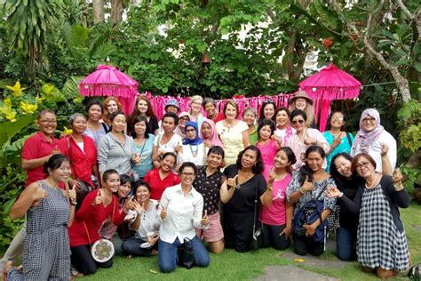 Bali Pink Ribbon Support Group At Ibu Gaye House Bali Pink Ribbon