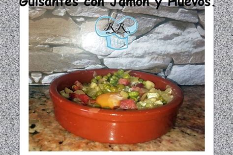 Cuántas calorías tiene un plato de guisantes con jamón y huevo frito