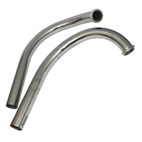 Exhaust Bend Pipe Bend Tube Steel Chrome Plated For Jawa 350