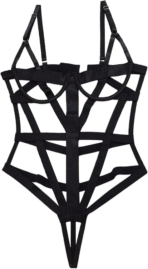 Amazon Breast Cutout Lingerie Women S Piece Sexy Fashion Hollow Webbing Lingerie Sexy