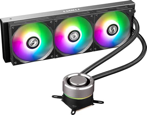 Amazon | LIANLI ハイエンド高性能オールインワン水冷CPUクーラー トリプルチャンバーポンプ設計 ARGBコントローラー対応 ...