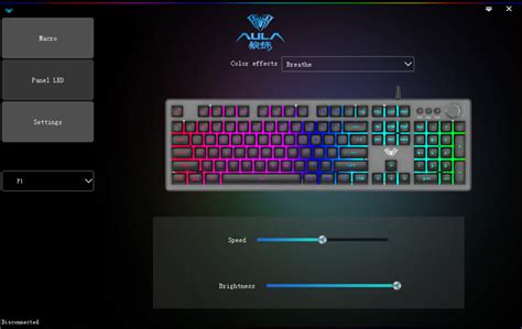 KEYBOARD AULA F2028 GAMING KEYBOARD (MACRO) - AULA THAILAND